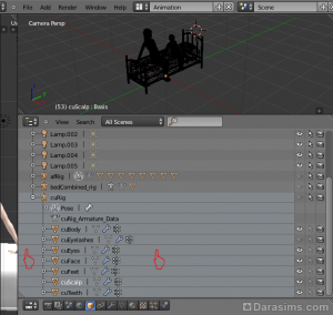 Хитрости работы в Blender над позами для The Sims 3