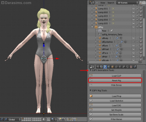 Хитрости работы в Blender над позами для The Sims 3