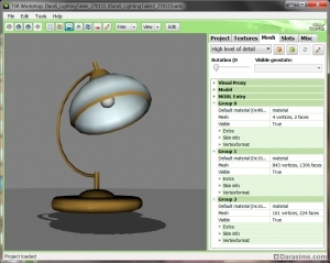 Создание освещения и настройки свечения меша в Симс 3 с помощью Workshop