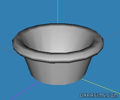 Создание функциональной тарелки в The Sims 2