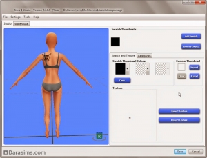 Создание татуировок в Симс 4 с помощью Sims 4 Studio