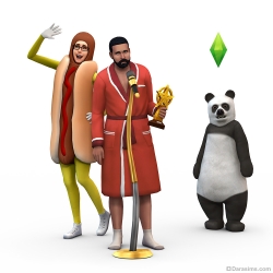 Рендер из The Sims 4