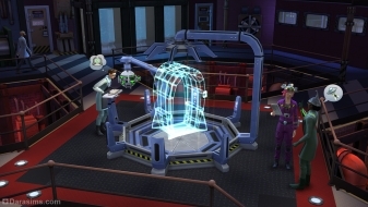 Ученые-изобретатели в The Sims 4 Get to work