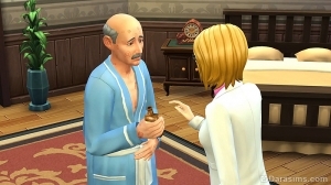 врач совершает визит на дом в The Sims 4 На работу!