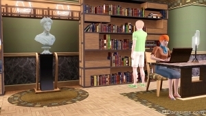 Читальный зал библиотеки Фолиант