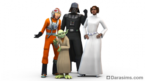 Празднуйте день Star Wars с новыми костюмами в The Sims 4