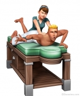 Массаж в наборе The Sims 4 День спа