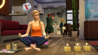 Медитация в наборе The Sims 4 День спа