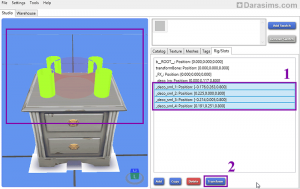 Добавление и редактирование слотов у объектов в Sims 4 Studio