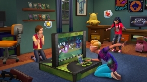 игровая приставка в каталоге the sims 4 детская комната