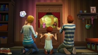 Кукольный театр в каталоге «The Sims 4 Детская комната»