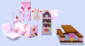 Вещи из каталога Sims 3 Katy Perry's Sweet Treats