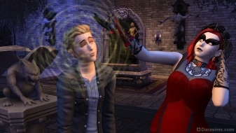 Вампирские действия в игровом наборе The Sims 4 Вампиры!