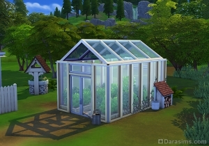 Декоративная теплица в The Sims 4