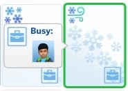календарь в The Sims 4 Времена года