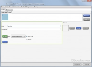 Экспорт модели персонажа через Sims4Studio