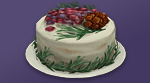 Зимний торт