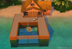 Sims 4: Строительство прозрачного бассейна/ Building Transparent Pools​