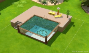 Sims 4: Строительство прозрачного бассейна/ Building Transparent Pools​