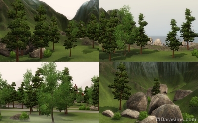 Природа Мунлайт Фолс в The Sims 3 Сверхъестественное