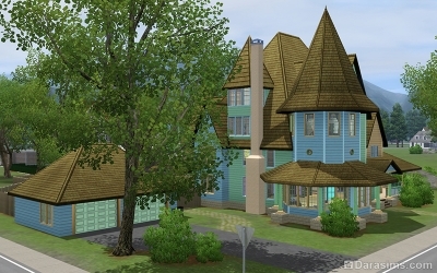 Дома в Мунлайт Фолс в The Sims 3 Сверхъестественное