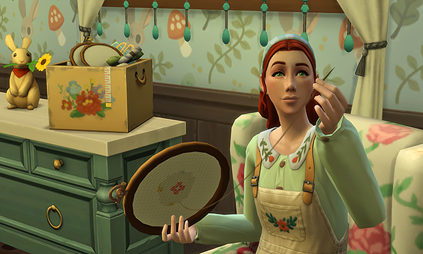 Обзор навыка вышивки из «The Sims 4 Загородная жизнь»