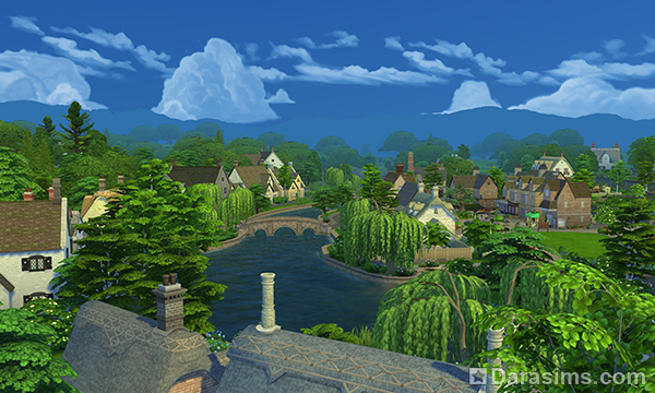 Обзор городка Хэнфорд-он-Бэгли из «The Sims 4 Загородная жизнь»