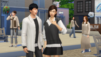 Современная корейская мода в The Sims 4: Стиль Инчхона