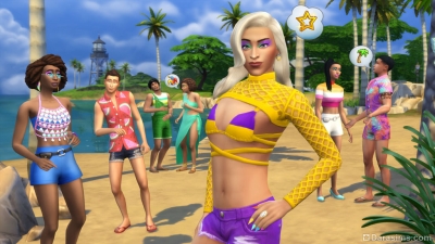 Смелые наряды в The Sims 4: Карнавал