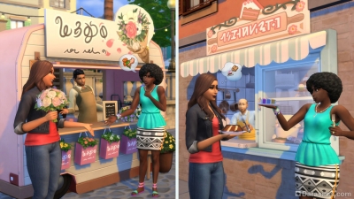 Выбор букета и торта для свадьбы в The Sims 4: Свадебные истории