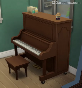 Пианино в Симс 4 Жизненный путь