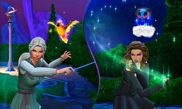 Волшебные питомцы (фамильяры) в «The Sims 4 Мир магии»