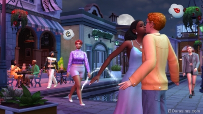 Вечерняя мода в The Sims 4: Полуночный шик